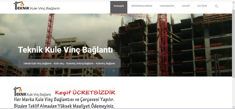 Teknik Kule Vinç Bağlantı - www.teknikkulevincbaglanti.com 